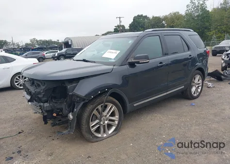 2017 Ford Explorer Xlt from USA, damaged, VIN 1FM5K8D81HGD09232